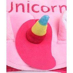 Babyhug Unicorn Shaped Soft Toy Bag - 11 Inches