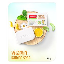 Babyhug Naturals Vitamin Bathing Soap - 75gm