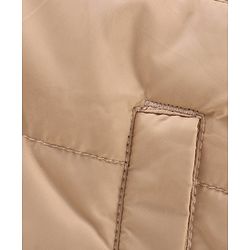 Babyhug Full Sleeves Solid Heavy Winter Hooded Jacket - Fawn