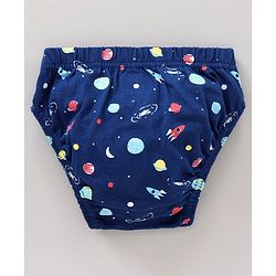Babyhug Antibacterial Cotton Printed Briefs Pack of 5 - Multicolor