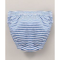 Babyhug Cotton Knit Antibacterial Stripe & Star Printed Briefs Pack of 5 - Multicolour