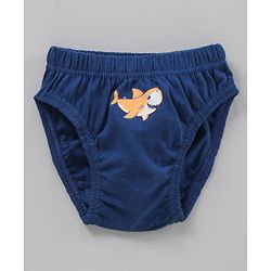 Babyhug Antibacterial Cotton Briefs Printed Pack of 5- Multicolor