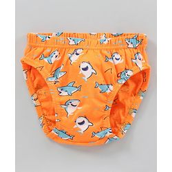 Babyhug Antibacterial Cotton Briefs Printed Pack of 5- Multicolor