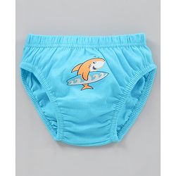 Babyhug Antibacterial Cotton Briefs Printed Pack of 5- Multicolor