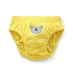 Babyhug  Cotton Knit Antibacterial Animal Print & Striped Briefs Pack of 5 - Multicolour