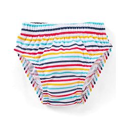 Babyhug Antibacterial Stripes & Vehicle Print Briefs Pack of 5 - Multicolor