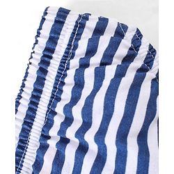 Babyhug Antibacterial Stripes & Vehicle Print Briefs Pack of 5 - Multicolor