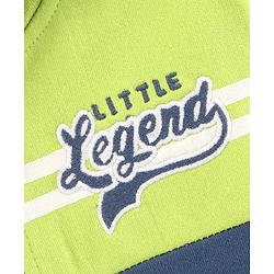 Babyhug Full Sleeves Hooded Sweat Jacket Text Print - Multicolor