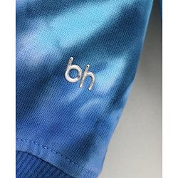 Babyhug Full Sleeves Sweatshirt Tie Dye Print - Blue