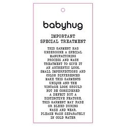 Babyhug Full Sleeves Sweatshirt Tie Dye Print - Blue