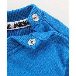 Babyhug Full Sleeves Sweatshirts Mickey Mouse Print - Blue