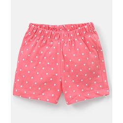 Babyhug 100% Cotton Half Sleeves Night Suit Kitty Print - Pink