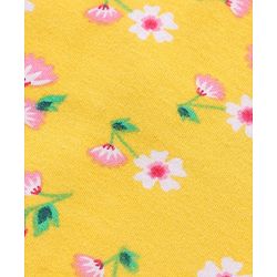 Babyhug 100% Cotton Onesie Printed Pack of 3 - Pink Yellow
