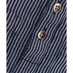 Babyhug Cotton Woven Full Sleeves Denim Shirt Striped - Blue