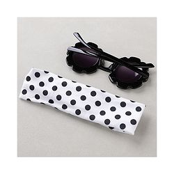 Babyhug Headband With Sunglasses Polka Dot Print - Black
