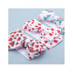 Babyhug Headbands Pack of 3 - Multicolour