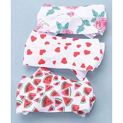 Babyhug Headbands Pack of 3 - Multicolour