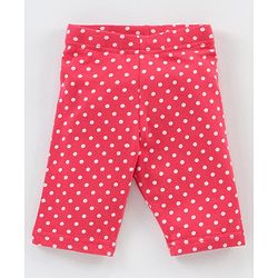 Babyhug Ankle Length Three Fourth Leggings Butterfly Print Pack Of 3 - Multicolor