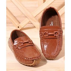Cute Walk by Babyhug Formal Shoes - Brown