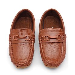 Cute Walk by Babyhug Formal Shoes - Brown