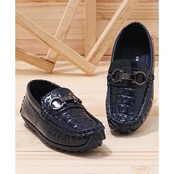 Cute Walk by Babyhug Slip On Formal Wear Shoes - Black