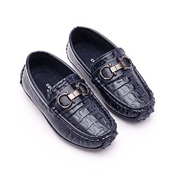 Cute Walk by Babyhug Slip On Formal Wear Shoes - Black