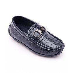 Cute Walk by Babyhug Slip On Formal Wear Shoes - Black