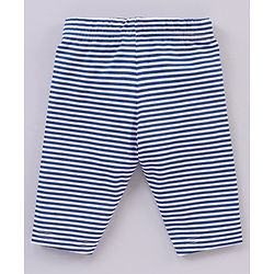 Babyhug Cotton Knit Three Fourth Length Leggings Multi Print Pack of 3 - Multicolour