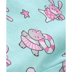 Babyhug Three Fourth Leggings Printed Pack of 3 -  Multicolour
