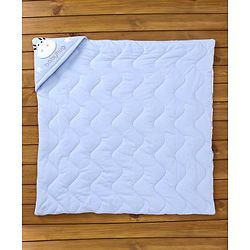 Babyhug Hooded Wrapper Striped - Blue