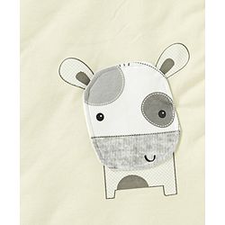 Babyhug Hooded Wrapper Striped - Blue