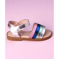 Cute Walk by Babyhug Sandals- Silver