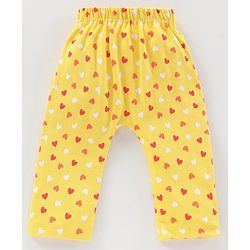 Babyhug Full Length Knit Diaper Leggings Multi Print Pack Of 3 - Multicolor