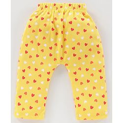 Babyhug Full Length Knit Diaper Leggings Multi Print Pack Of 3 - Multicolor