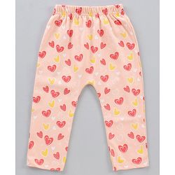 Babyhug Full Length Knitted Diaper Pants Multiptint Pack of 5 - Multicolor
