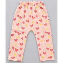 Babyhug Full Length Knitted Diaper Pants Multiptint Pack of 5 - Multicolor