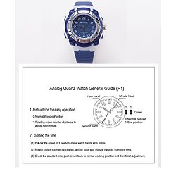 Pine Kids Analog Watch - Navy Blue
