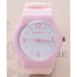 Babyhug Analog Watch Free Size - Light Pink