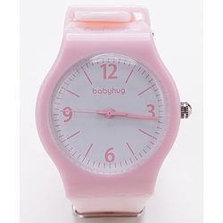 Babyhug Analog Watch Free Size - Light Pink