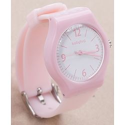Babyhug Analog Watch Free Size - Light Pink