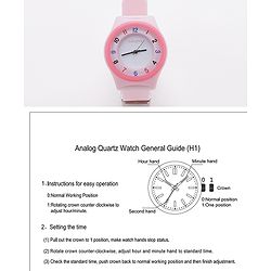 Babyhug Analog Watch - Pink
