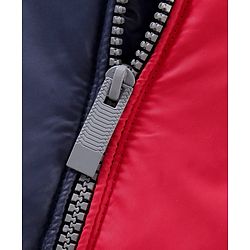 Babyhug Full Sleeves Color Block Bomber Jacket - Multicolor