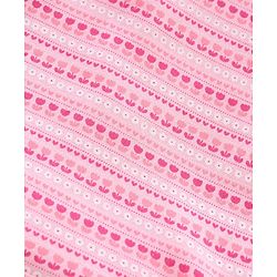 Babyhug 100% Cotton Cap Sleeves Vests Pack of 2 Floral & Polka Dot Print- Multicolor