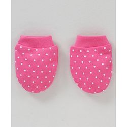 Babyhug 100% Cotton Mittens Set Multi Print Pack Of 3 - Multicolor