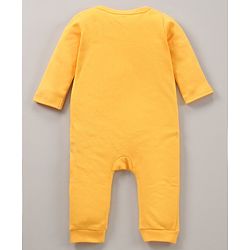 Babyhug 100% Cotton Knit Full Sleeves Rompers Set Heart & Penguin Print Pack of 2 - Multicolour