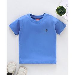 Babyhug Half Sleeves Solid T-Shirt - Pink