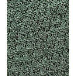 Babyhug Full Sleeves Knitted Romper Solid Textured - Olive Green