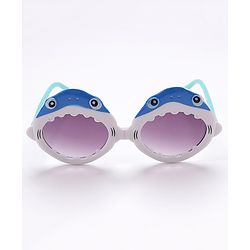 Babyhug Shark Shape Sunglasses - Blue