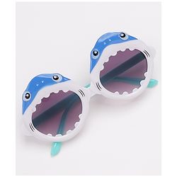 Babyhug Shark Shape Sunglasses - Blue