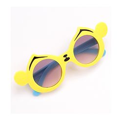 Babyhug Round Shape Sunglass  - Yellow